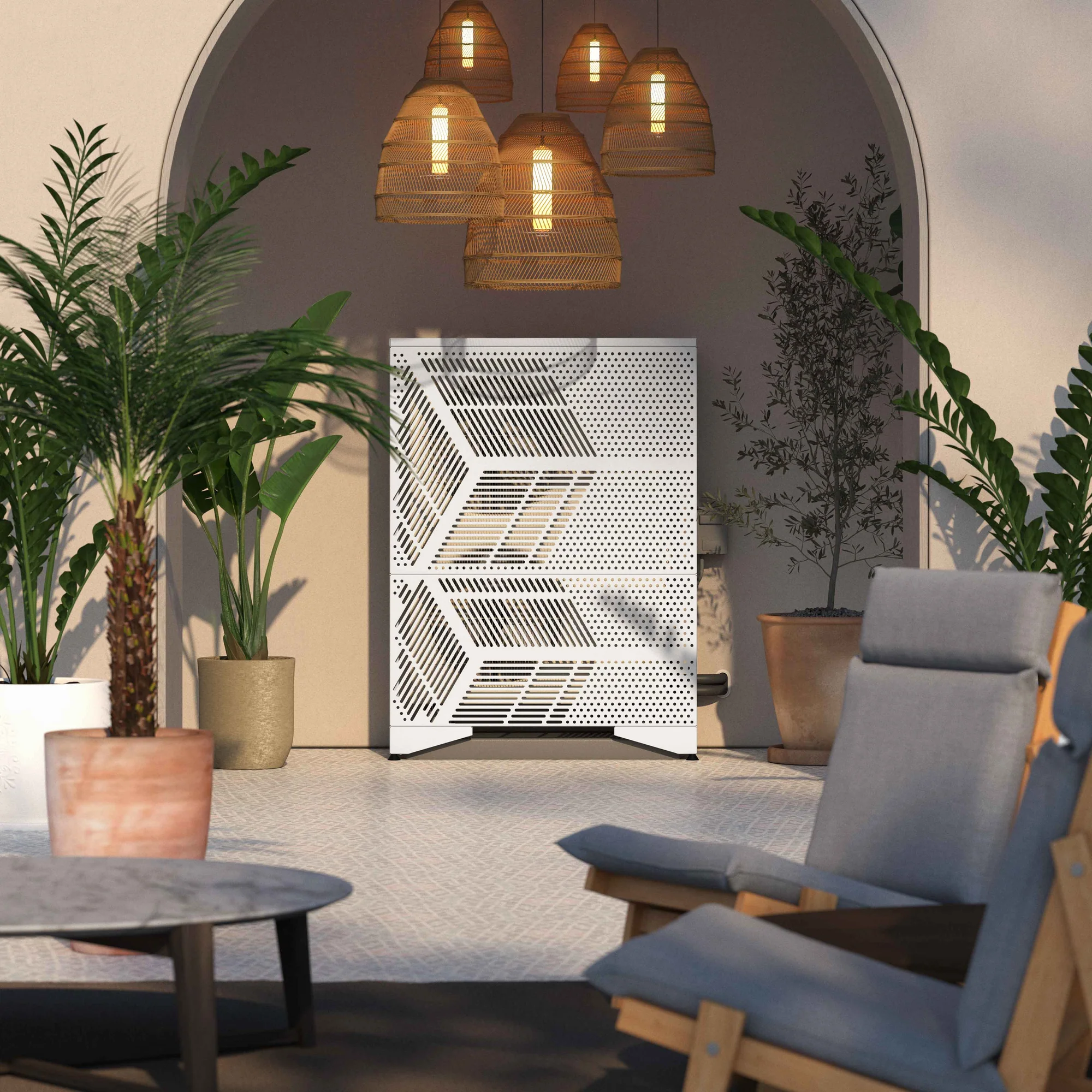 Conceal Your AC with Style